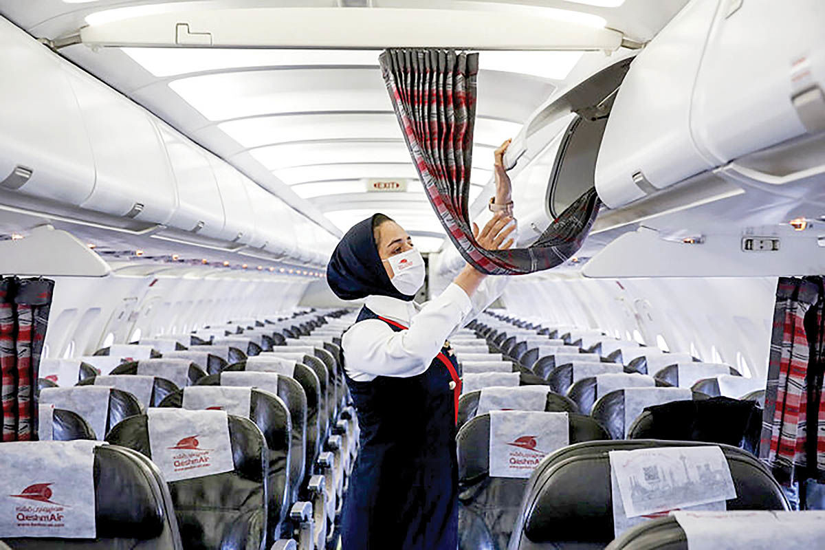 ادامه کاهش مسافران خطوط هوایی